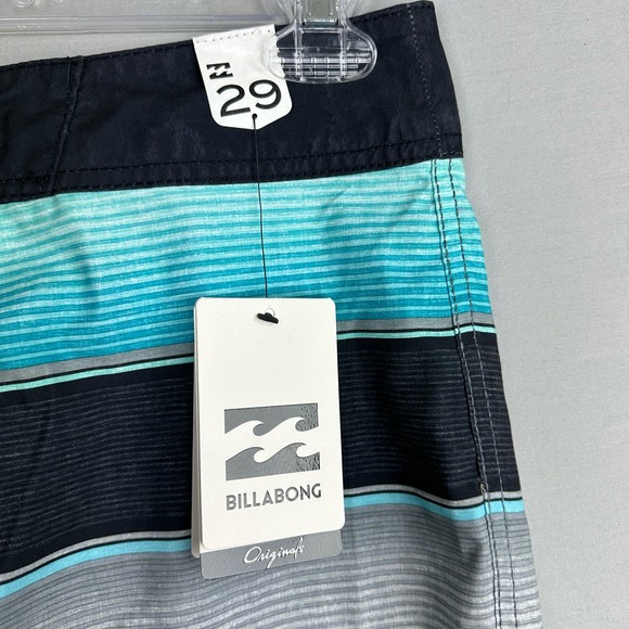 O’Neill Men’s 29 All Day OG Stripe Board Shorts Cinch Fly No Stretch - Picture 4 of 9